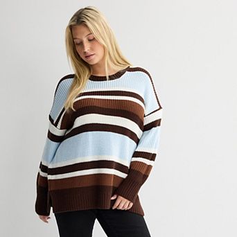 Juniors' Plus Size SO® Essential Crew Sweater