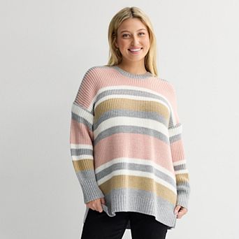 Juniors' Plus Size SO® Essential Crew Sweater