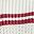 Ivory Magenta Stripe