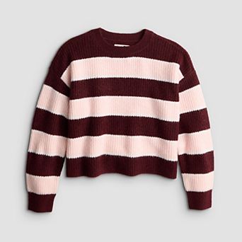 Girls 6-20 SO® Stripe Sweater in Regular & Plus Size