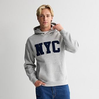 Men's Hollywood Chenille Patch Fleece Hoodie