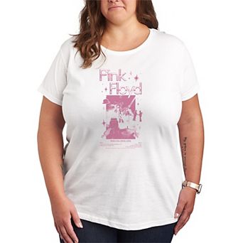Plus Size Pink Floyd Wish You Were Here Live Graphic Tee