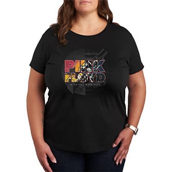 Plus Size Pink Floyd Wish You Were Here Graphic Tee