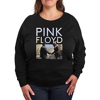 Plus Size Pink Floyd Wish You Were Here Cover French Terry Long Sleeve Tee