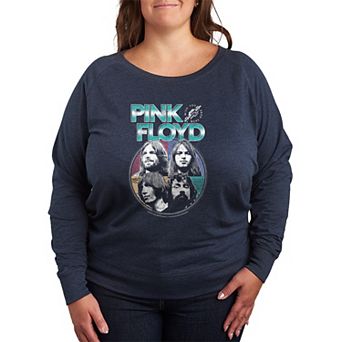 Plus Size Pink Floyd Wish You Were Here Photos French Terry Long Sleeve Tee