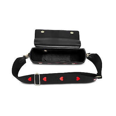 Embroidered Victoria Hyde Love heart Party Small Satchel Crossbody