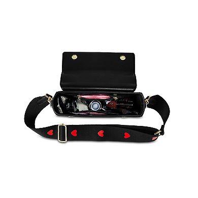 Embroidered Victoria Hyde Love heart Party Small Satchel Crossbody