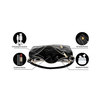 Women Shoulder Bag Functional inner pocket Victoria Hyde Nymans Garden