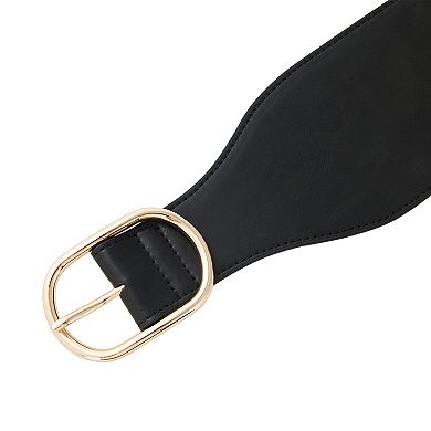 Women's Wide Belt Loop Center Buckle Victoria Hyde Heather