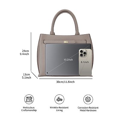 Woman handbag Medium satchel Victoria Hyde Lambeth