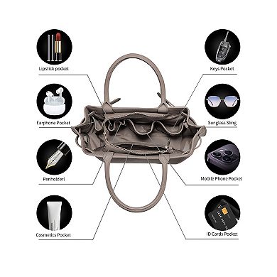 Woman handbag Medium satchel Victoria Hyde Lambeth