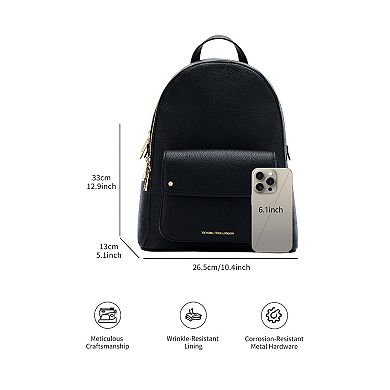 Classic Women Medium Commuter Backpack Victoria Hyde Alexandra