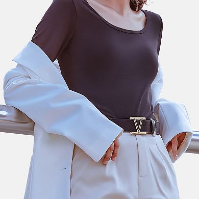 Women's Solid & Casual Belt 35mm Victoria Hyde Victor