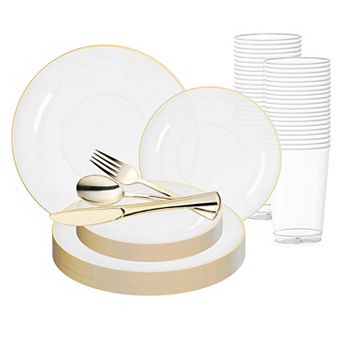 Organic Plastic Wedding Value Sets - 30 Sets