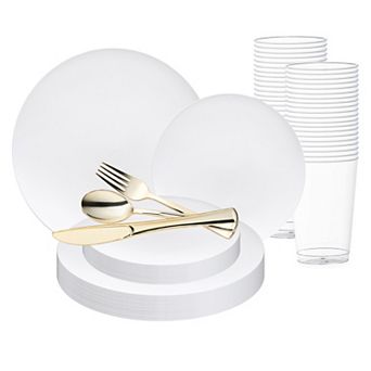 Organic Plastic Wedding Value Sets - 30 Sets