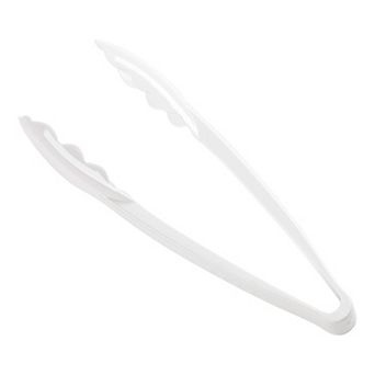 9" Disposable Plastic Serving Tongs - 48 pc