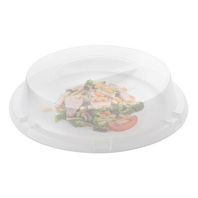 9" Clear Round Plate HIPS Dome Short Lids - 500 pcs