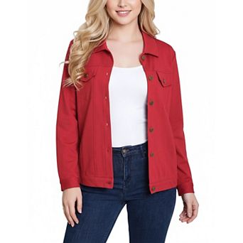 Petite Long Sleeve Ponte Cropped Jacket