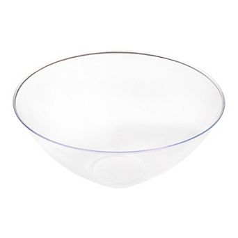 32 oz Organic Round Plastic Serving Bowls - 60 pc