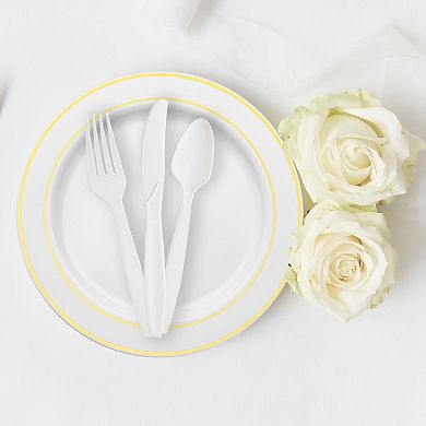 Disposable Plastic Cutlery Set 1000 Sets