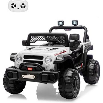 12V Ride on Truck，Kids Electric Car with Parent Remote Control,Features 3 Speeds Up to 6MPH