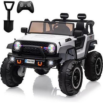 24V Kids Electric Ride on Car, 2-Seater 4WD Truck with Remote, 4x45w Motors (180w), 7Ah Battery