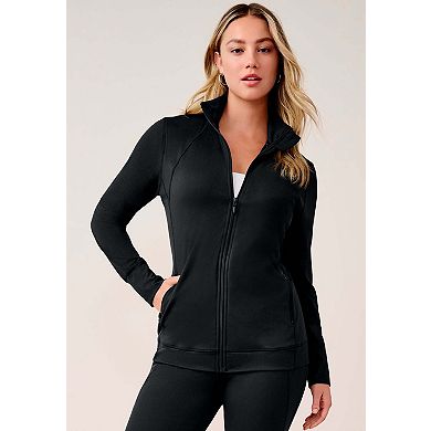 Roaman's Women's Plus Size Soft Sculpt Colorblock Leggings