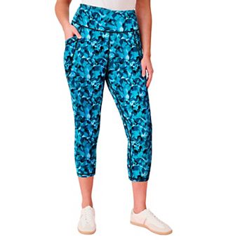 Roaman's Women's Plus Size Soft Sculpt Side-Pocket Capri Legging