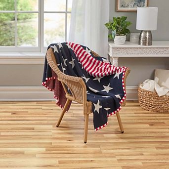 BrylaneHome Knitted Throw