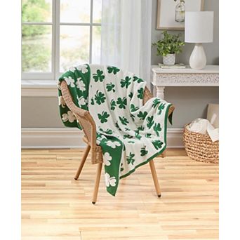 BrylaneHome Knitted Throw