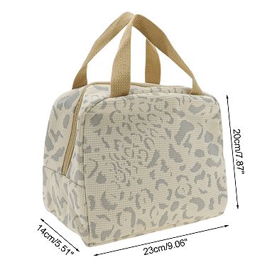 Portable Insulated Lunch Bag for Work 9.06"x5.51"x7.87" 1 Pc