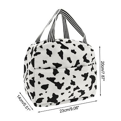 Portable Insulated Lunch Tote for Work 9.06"x5.51"x7.87" 1 Pc