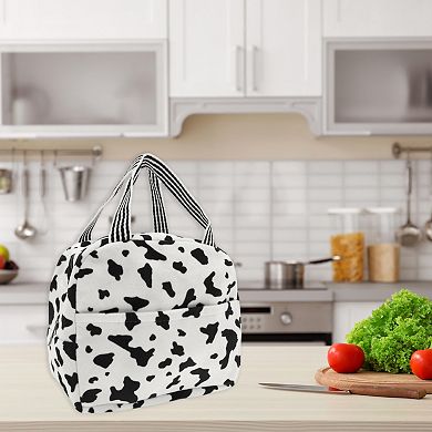 Portable Insulated Lunch Tote for Work 9.06"x5.51"x7.87" 1 Pc