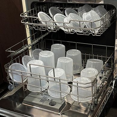 48-Pack Deli Food Containers with Lids, 16 oz & 32 oz BPA-Free Storage Set