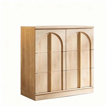Modern Sideboard with Adjustable Shelves for Kitchen or Living Room