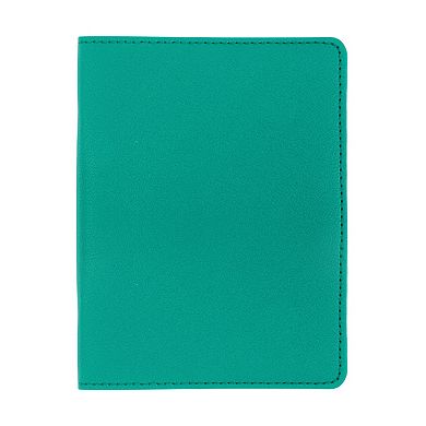 Gold-Stamped Map Passport Holder 1 Pc