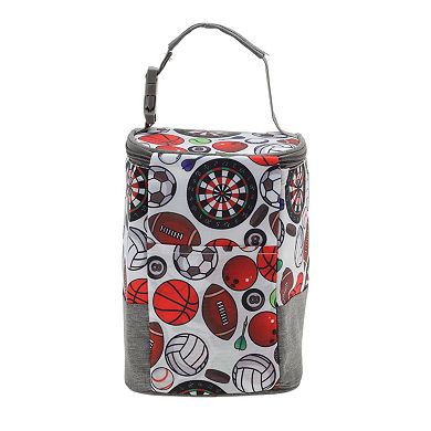 Portable Handheld Lunch Bag Gray 1 Pc