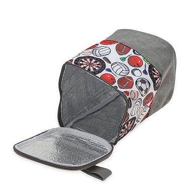 Portable Handheld Lunch Bag Gray 1 Pc