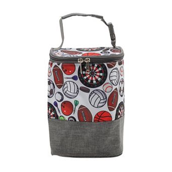 Portable Handheld Lunch Bag Gray 1 pc