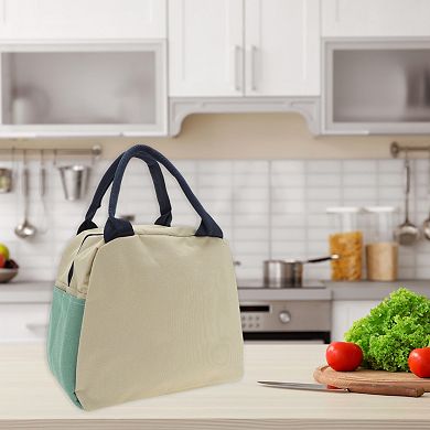 Portable Color Matching Thermal Bag for Work 9.06"x5.51"x7.87" 1 Pc