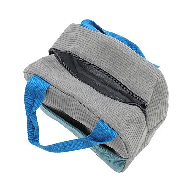 Portable Insulated Lunch Tote for Beach 9.06"x5.51"x7.87" 1 Pc