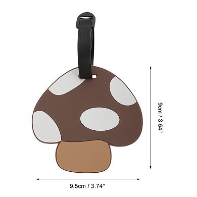 1 Pc Mushroom Luggage Tag for Travelling
