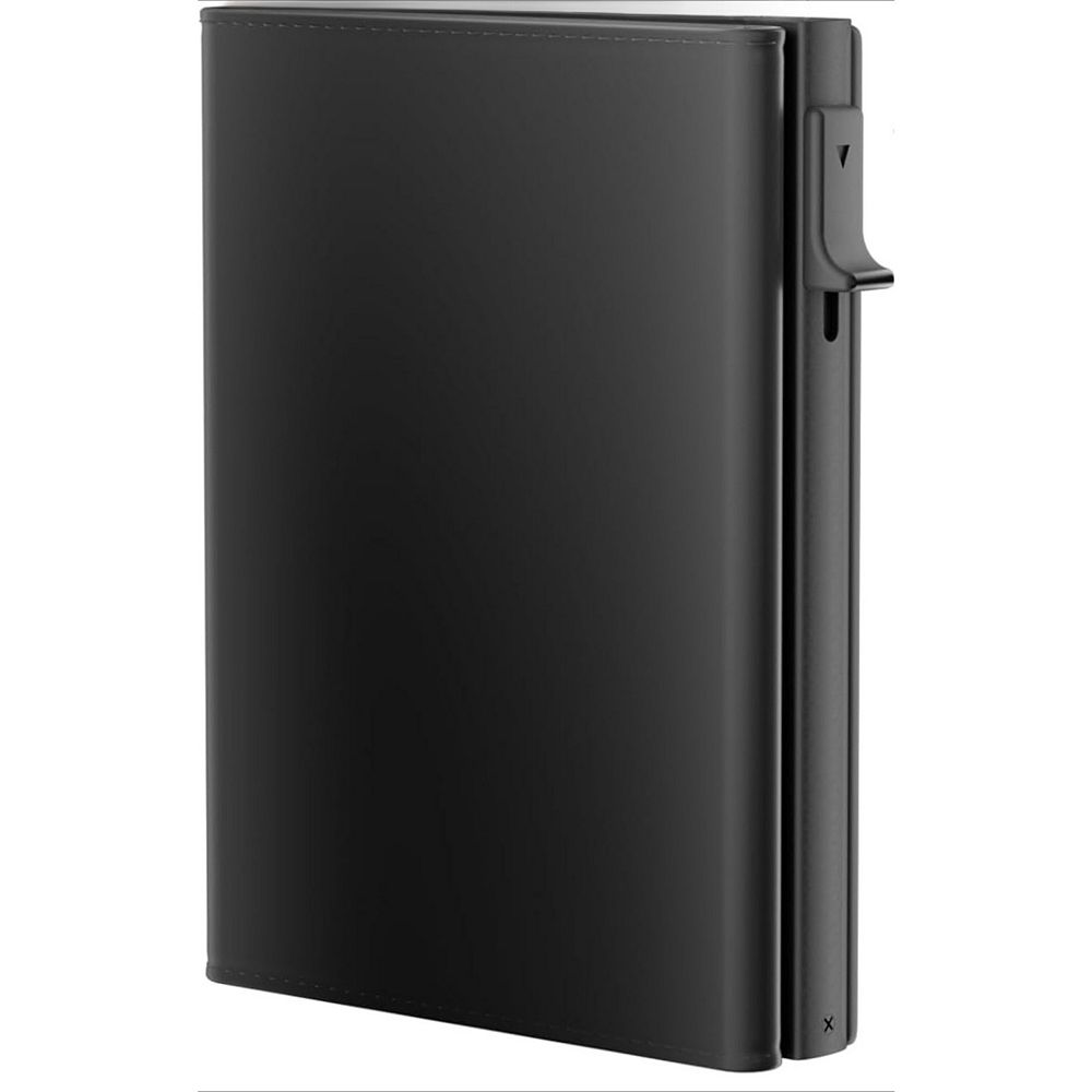 Smart Leather Wallet with Pop Up Card Case and RFID Blocking