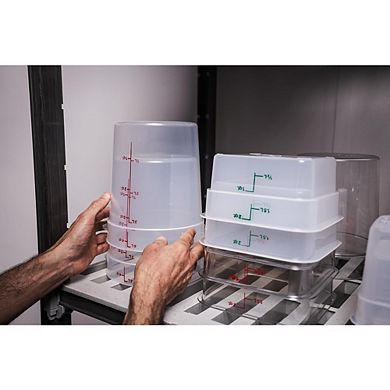 4-Quart BPA-Free Food Storage Containers 2-Pack with Lids