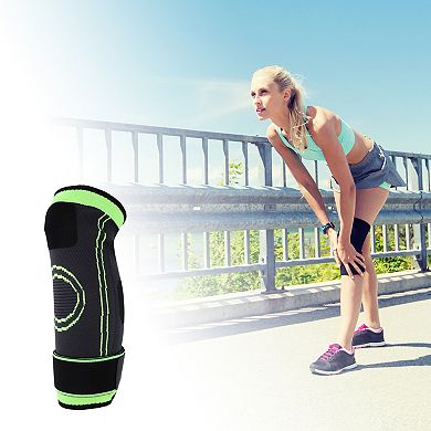 Straps O-shaped Pattern Knee Pads 1 Pc