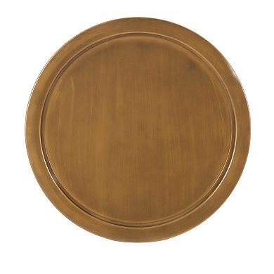 Sparling Modern Iron Hourglass Coffee Table