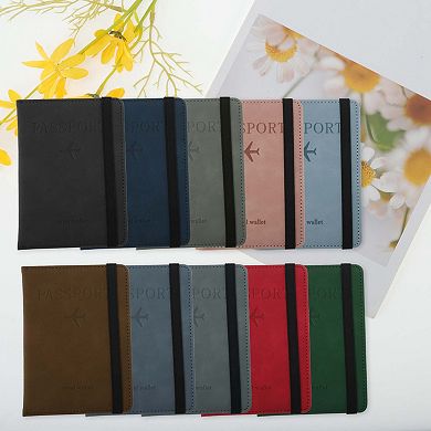 Strap Design Blocking Passport Cover 1 Pc