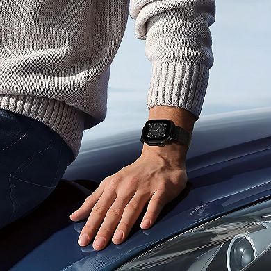 Strong Magnetic Stainless Steel Mesh Watch Band for Apple Watch Series 1-11