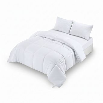 Queen Down Alternative Duvet Insert, Quilted with Corner Tabs & Box Stitching