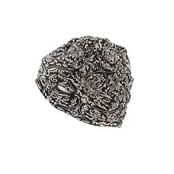 Elasticity Flower Pattern Swim Cap 5.91"x9.25" 1 pc